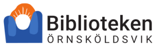 Bjästa bibliotek logotyp